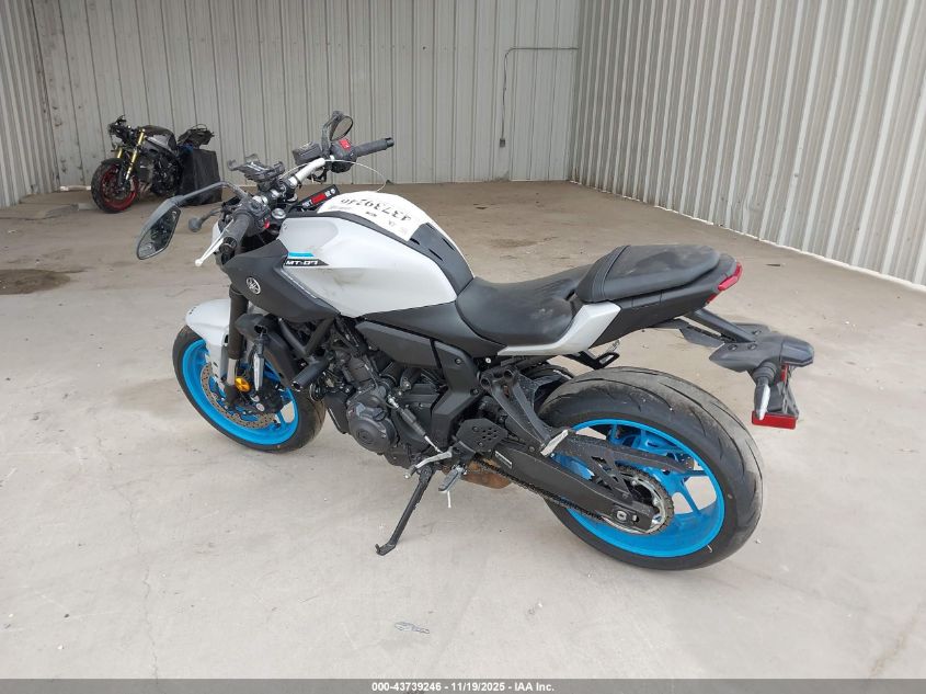 2025 Yamaha Mtn690 VIN: JYARM48E7SA002159 Lot: 43739246