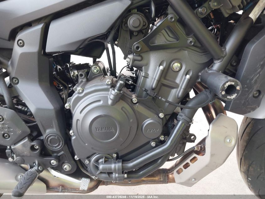 2025 Yamaha Mtn690 VIN: JYARM48E7SA002159 Lot: 43739246