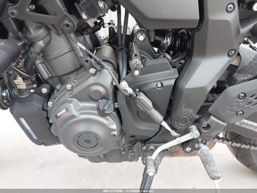 2025 Yamaha Mtn690 VIN: JYARM48E7SA002159 Lot: 43739246