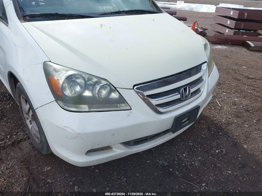 2006 Honda Odyssey Ex-L VIN: 5FNRL38676B439358 Lot: 43739254