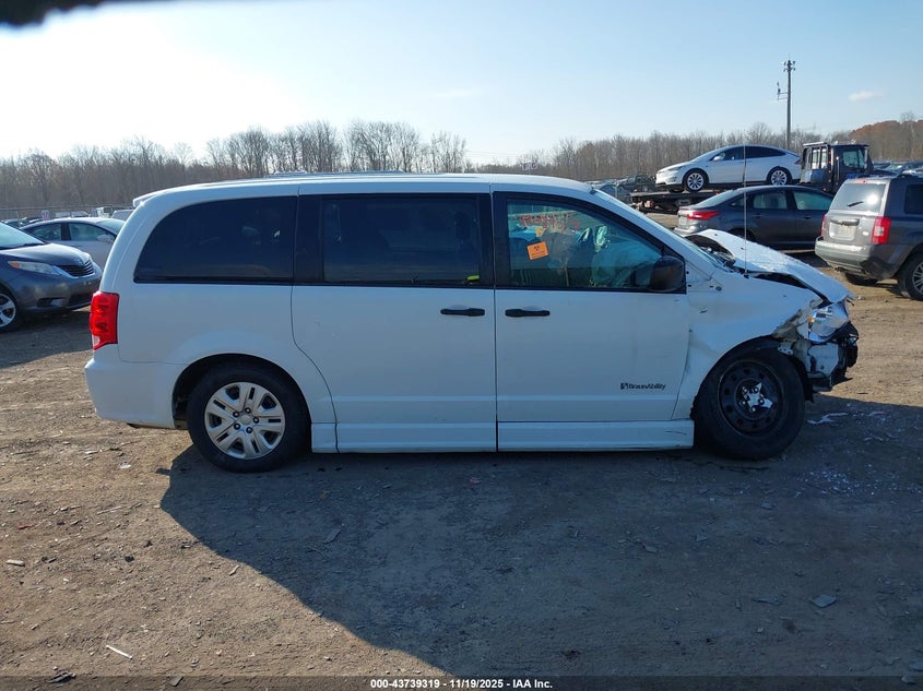 2019 Dodge Grand Caravan Se VIN: 2C7WDGBG5KR801536 Lot: 43739319