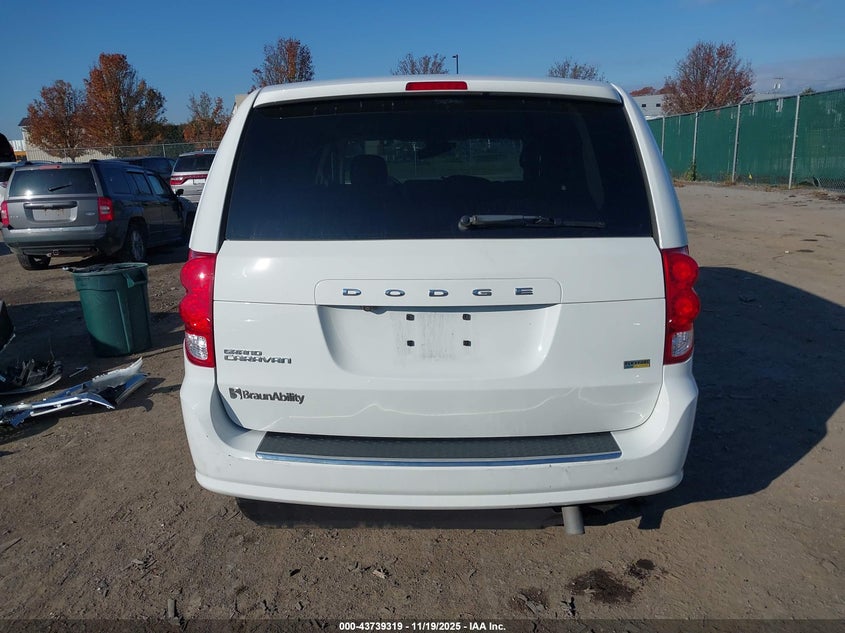 2019 Dodge Grand Caravan Se VIN: 2C7WDGBG5KR801536 Lot: 43739319