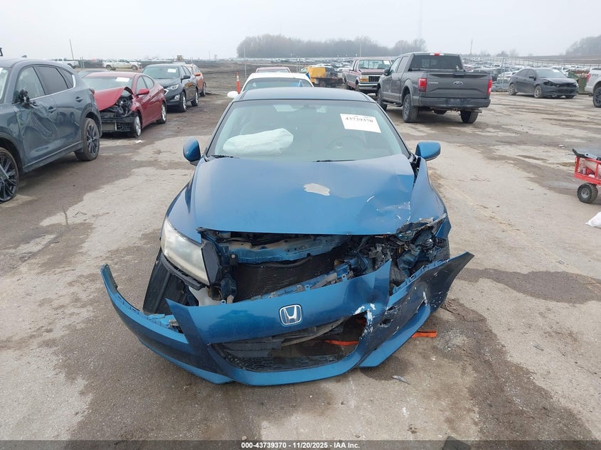 2011 Honda Cr-Z Ex VIN: JHMZF1D66BS009754 Lot: 43739370