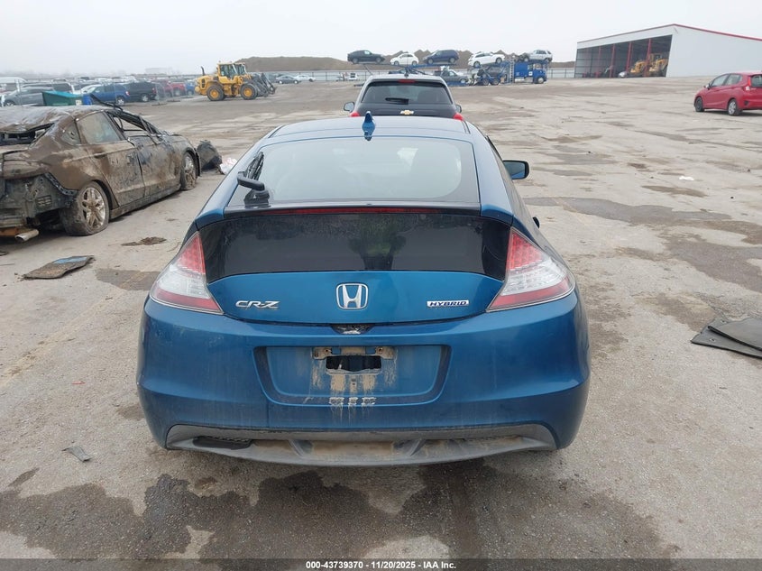 2011 Honda Cr-Z Ex VIN: JHMZF1D66BS009754 Lot: 43739370