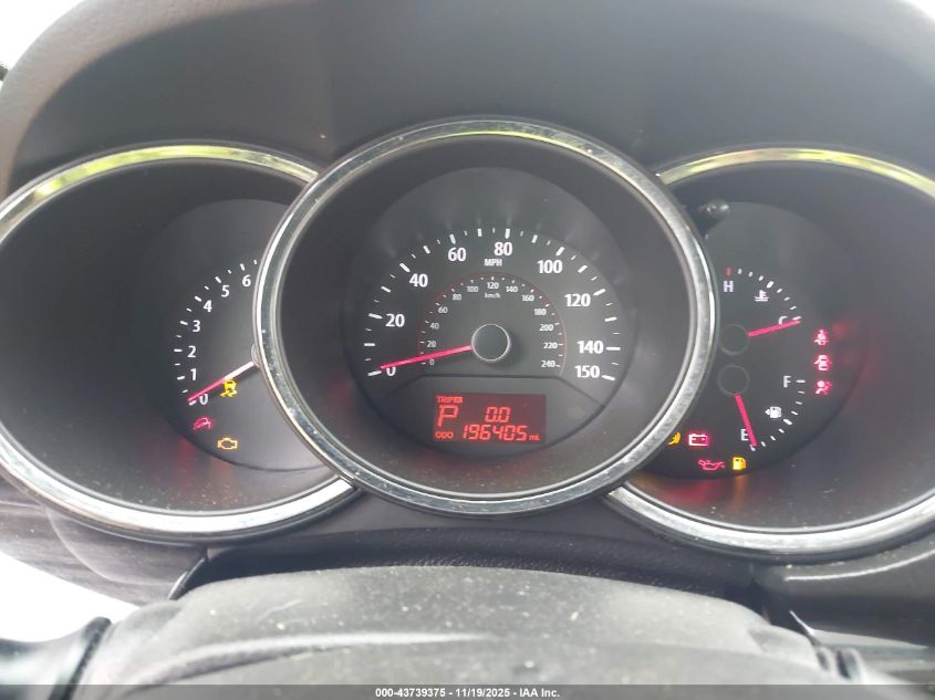 2012 Kia Sorento Lx V6 VIN: 5XYKT4A27CG260174 Lot: 43739375