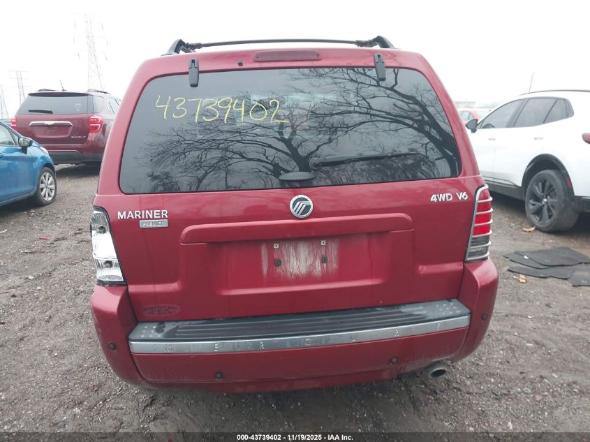 2007 Mercury Mariner Premier VIN: 4M2CU97187KJ20660 Lot: 43739402