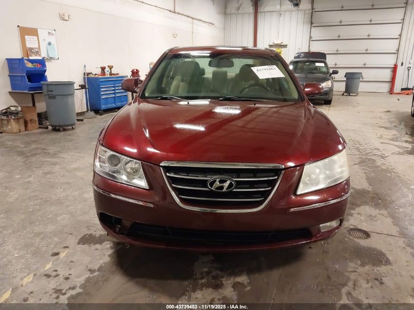 2009 Hyundai Sonata Limited VIN: 5NPEU46C29H486264 Lot: 43739453