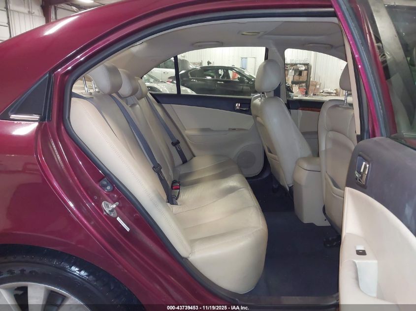 2009 Hyundai Sonata Limited VIN: 5NPEU46C29H486264 Lot: 43739453