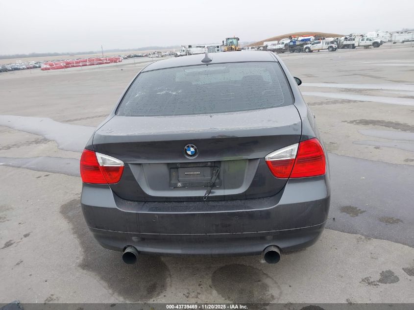 2007 BMW 335Xi VIN: WBAVD53507AV14642 Lot: 43739469