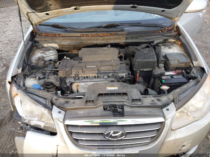 2009 Hyundai Elantra Gls VIN: KMHDU46D29U806270 Lot: 43739480