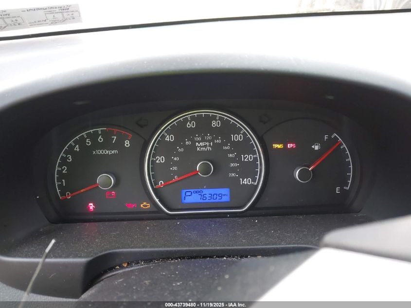 2009 Hyundai Elantra Gls VIN: KMHDU46D29U806270 Lot: 43739480