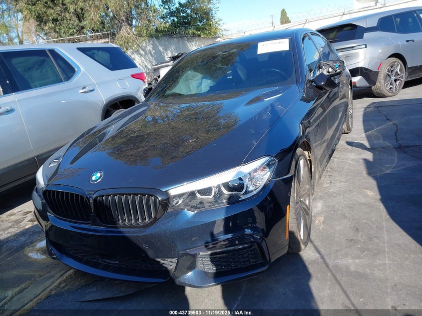 2018 BMW 540I VIN: WBAJE5C52JWA95539 Lot: 43739503