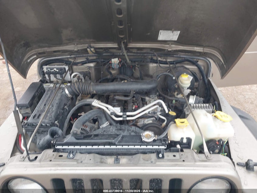 2004 Jeep Wrangler Rubicon VIN: 1J4FA69S94P802360 Lot: 43739516