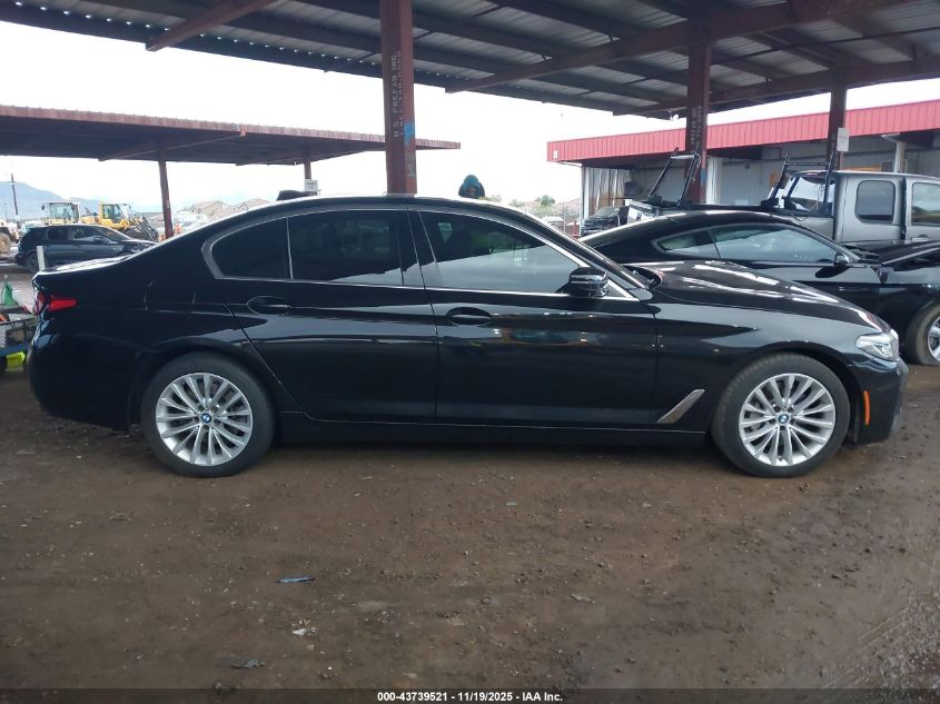 2021 BMW 530I VIN: WBA53BH03MCF80958 Lot: 43739521