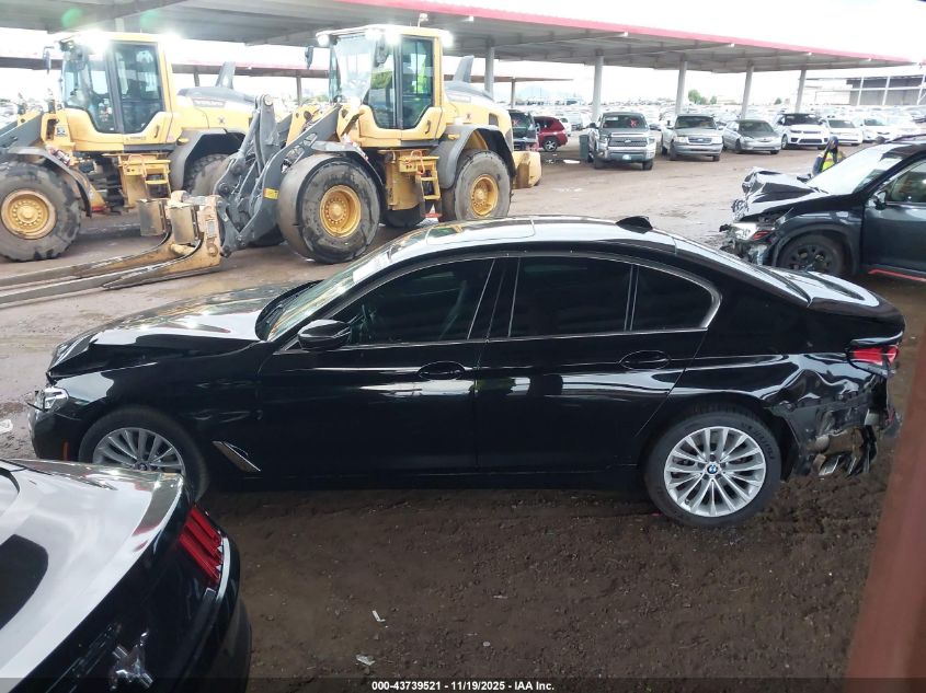 2021 BMW 530I VIN: WBA53BH03MCF80958 Lot: 43739521