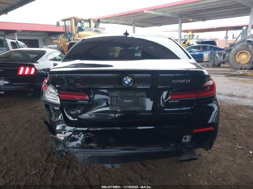 2021 BMW 530I VIN: WBA53BH03MCF80958 Lot: 43739521