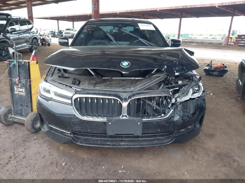 2021 BMW 530I VIN: WBA53BH03MCF80958 Lot: 43739521