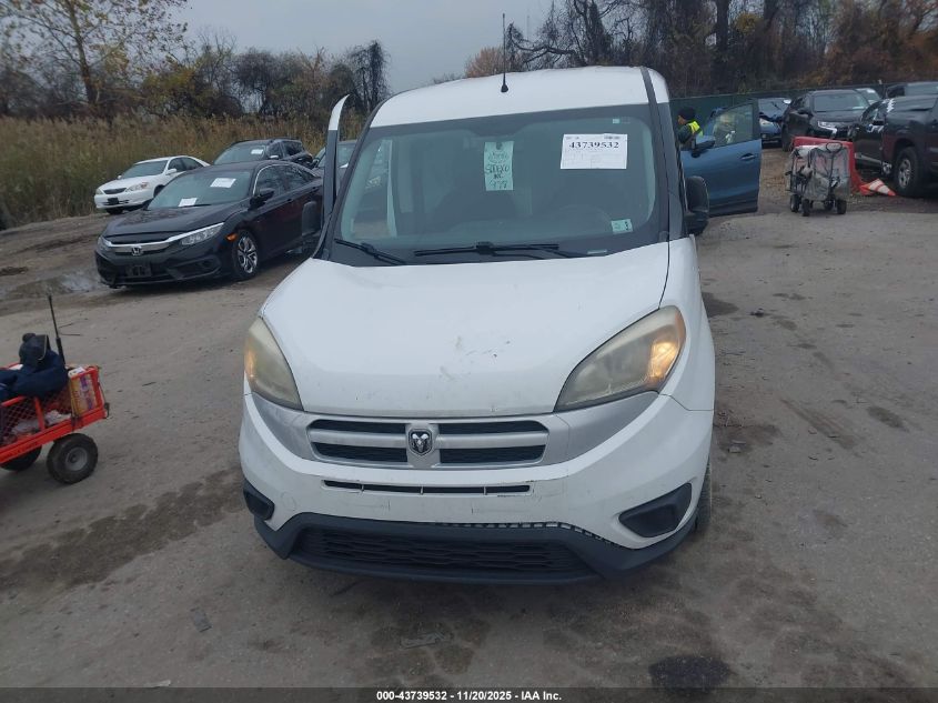 2016 Ram Promaster City Tradesman Slt VIN: ZFBERFBT1G6C65223 Lot: 43739532