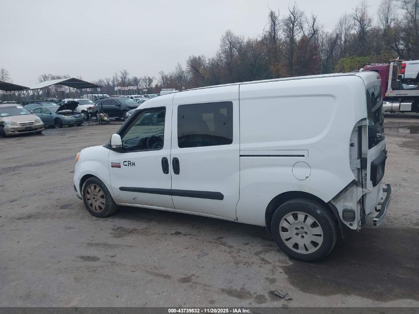 2016 Ram Promaster City Tradesman Slt VIN: ZFBERFBT1G6C65223 Lot: 43739532