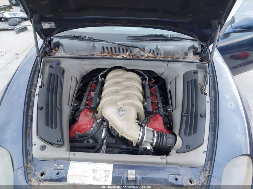 2002 Maserati Coupe VIN: ZAMBC38A920006344 Lot: 43739600