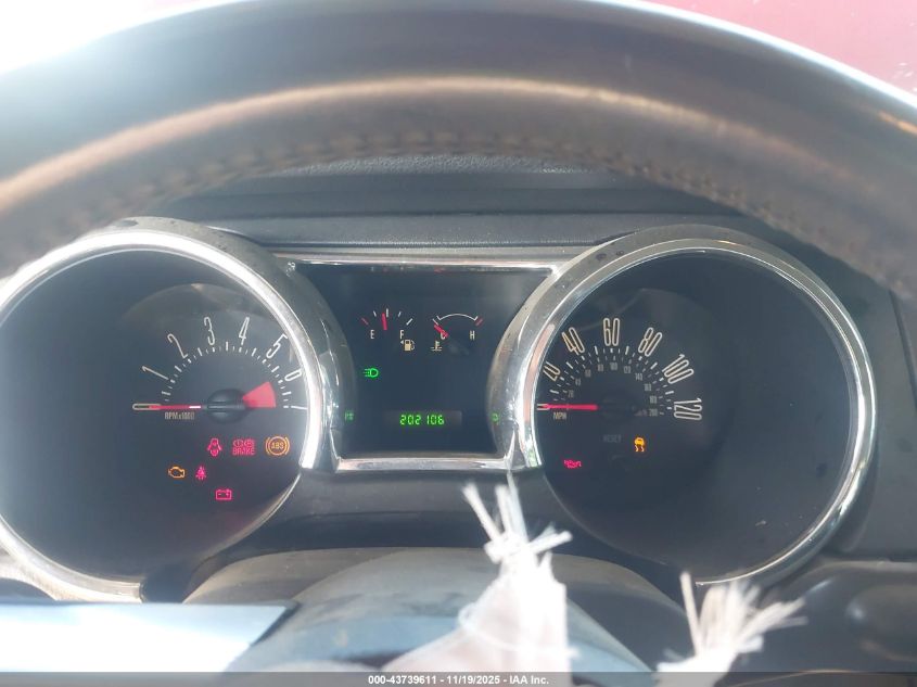 2009 Ford Mustang V6/V6 Premium VIN: 1ZVHT80N395110879 Lot: 43739611