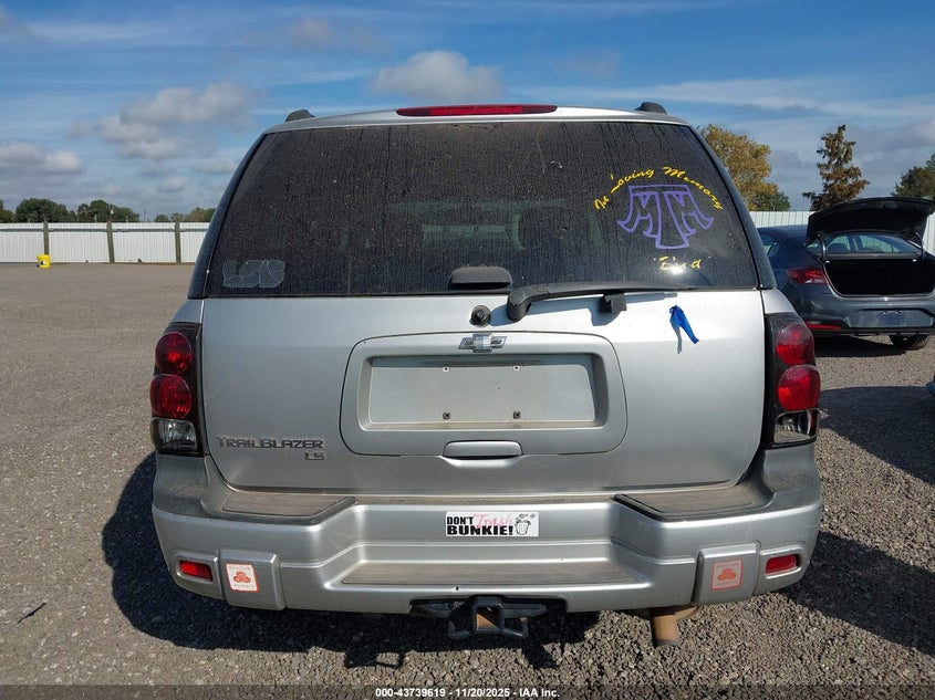2008 Chevrolet Trailblazer Fleet VIN: 1GNDS13S682153889 Lot: 43739619