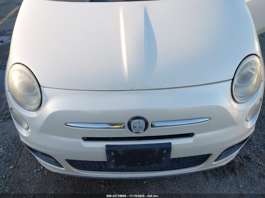 2012 Fiat 500 Sport VIN: 3C3CFFBR6CT383769 Lot: 43739658