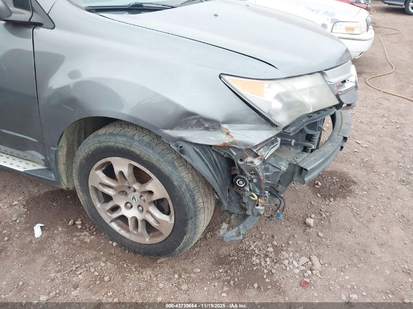 2009 Acura Mdx VIN: 2HNYD28279H514665 Lot: 43739664