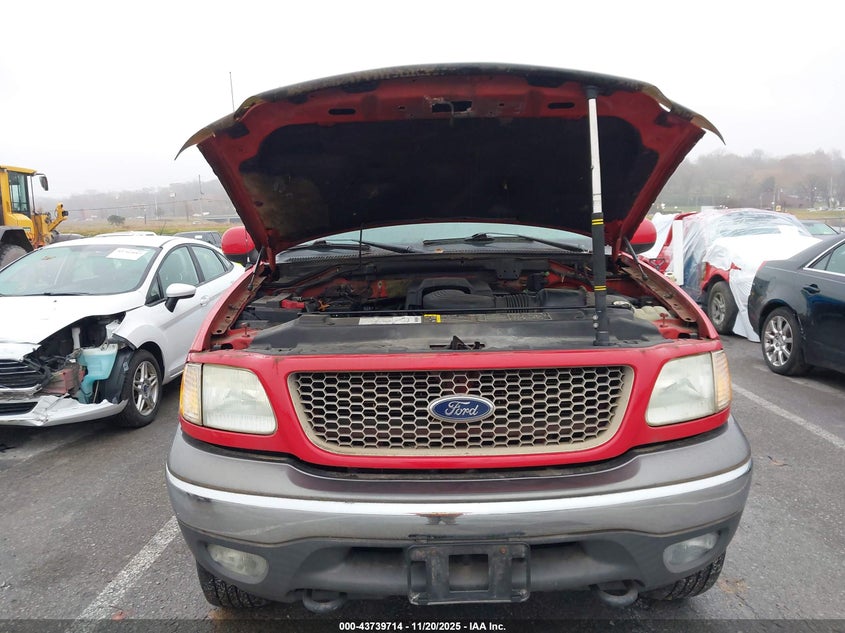 2002 Ford F-150 Lariat/Xl/Xlt VIN: 1FTRX18L72NC09944 Lot: 43739714