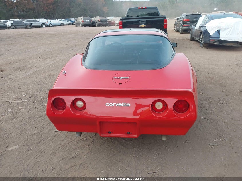 1980 Chevrolet Corvette VIN: 1Z878AS402075 Lot: 43739731
