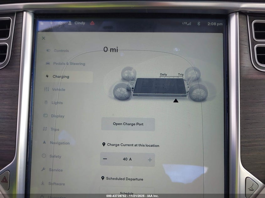 2014 Tesla Model S P85 VIN: 5YJSA1H13EFP50493 Lot: 43739752