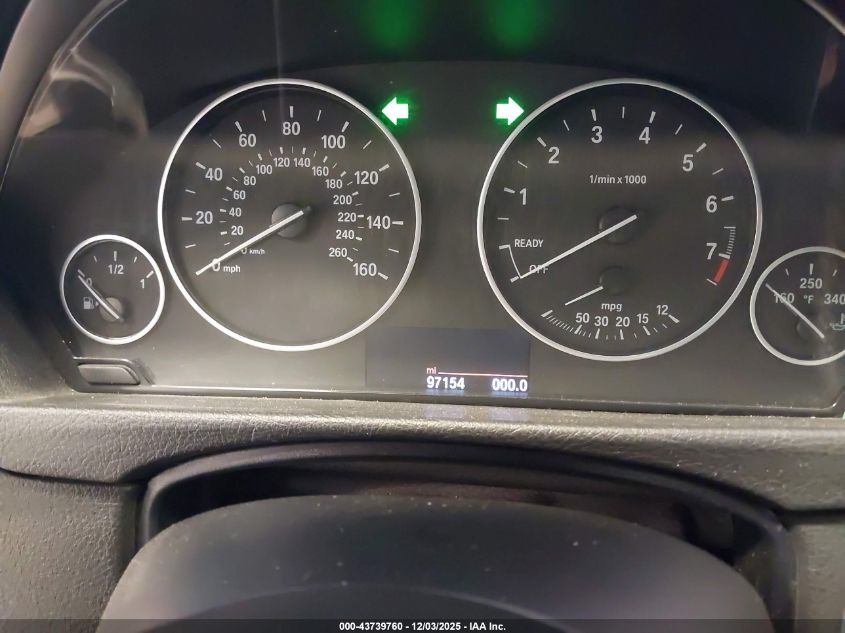 2015 BMW 328I VIN: WBA3A5C5XFF610814 Lot: 43739760