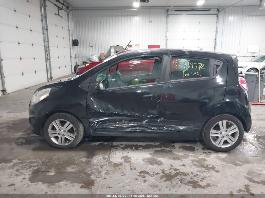 2013 Chevrolet Spark Ls Manual VIN: KL8CA6S95DC513881 Lot: 43739772