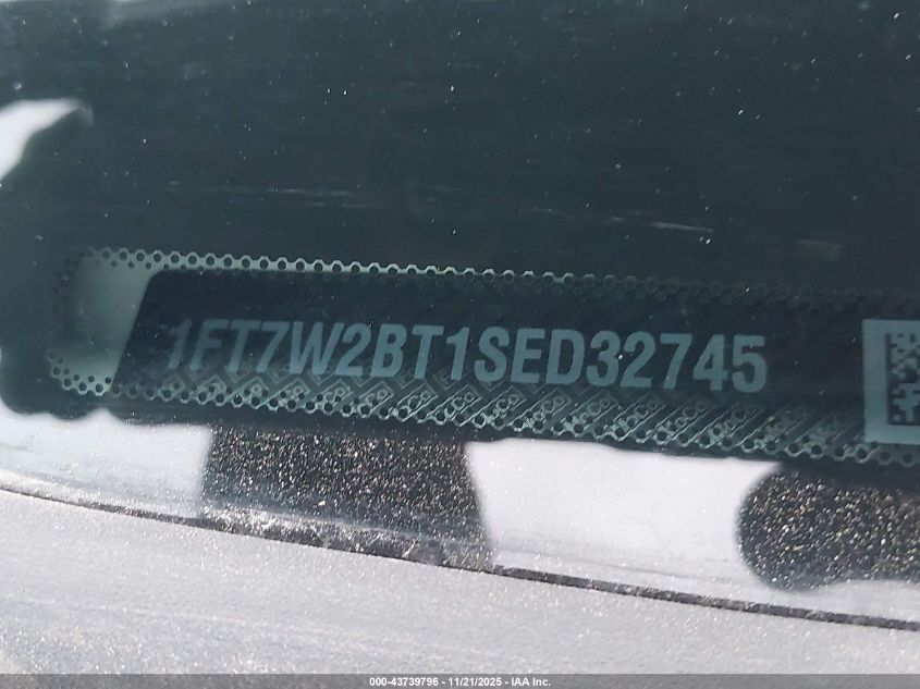2025 Ford F-250 Xlt VIN: 1FT7W2BT1SED32745 Lot: 43739796