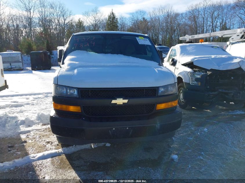 2019 Chevrolet Express 2500 Work Van VIN: 1GCWGAF17K1372458 Lot: 43739829