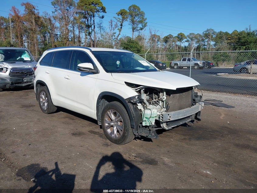 TOYOTA HIGHLANDER XLE V6