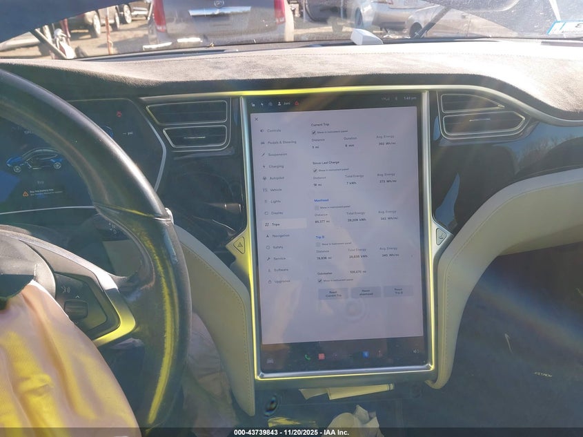 2016 Tesla Model S 60D/70D/75D/85D/90D VIN: 5YJSA1E27GF123893 Lot: 43739843