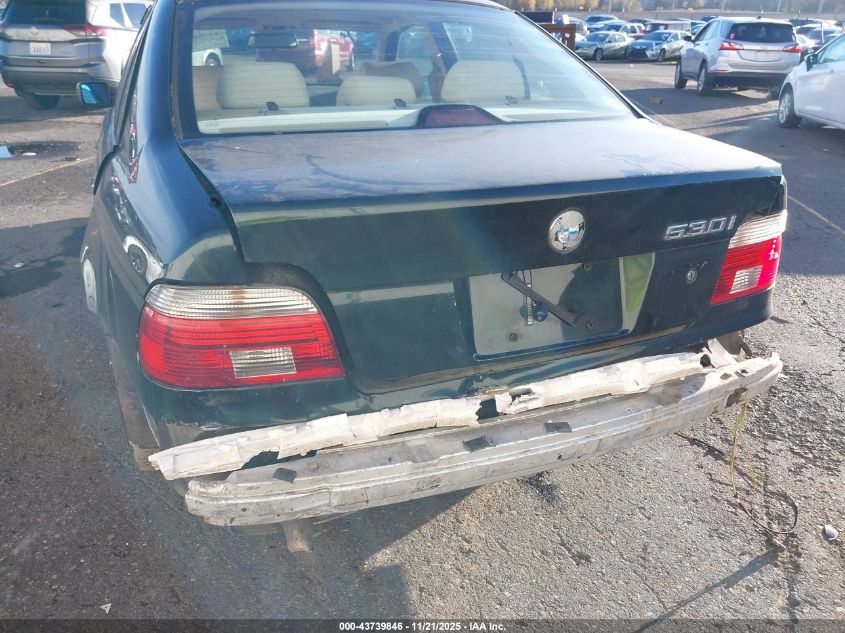 2002 BMW 530Ia VIN: WBADT63442CH96358 Lot: 43739846