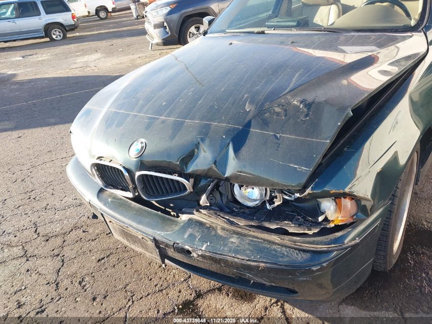 2002 BMW 530Ia VIN: WBADT63442CH96358 Lot: 43739846