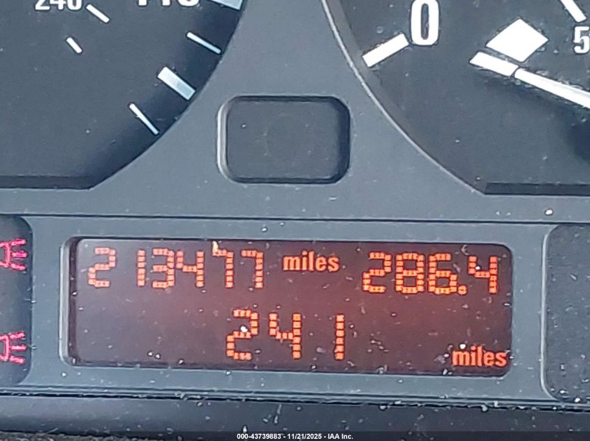 2003 BMW 325I VIN: WBAET37413NJ31451 Lot: 43739883