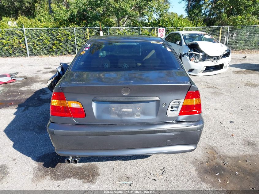 2003 BMW 325I VIN: WBAET37413NJ31451 Lot: 43739883