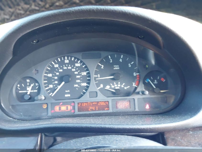 2003 BMW 325I VIN: WBAET37413NJ31451 Lot: 43739883