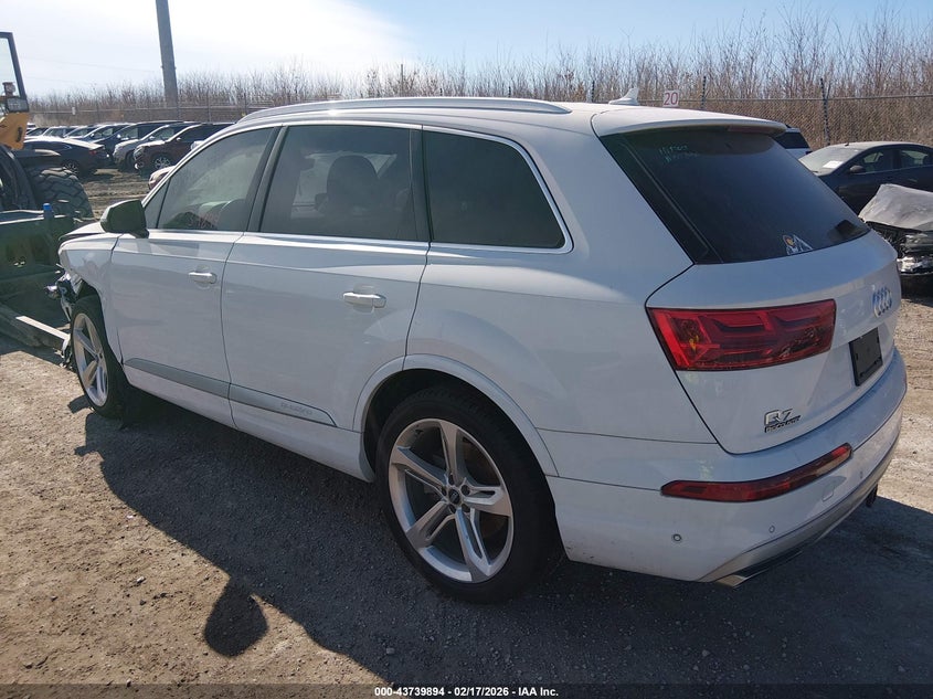 Vin: wa1vaaf74kd015863, lot: 44235254, audi q7 55 premium 20193