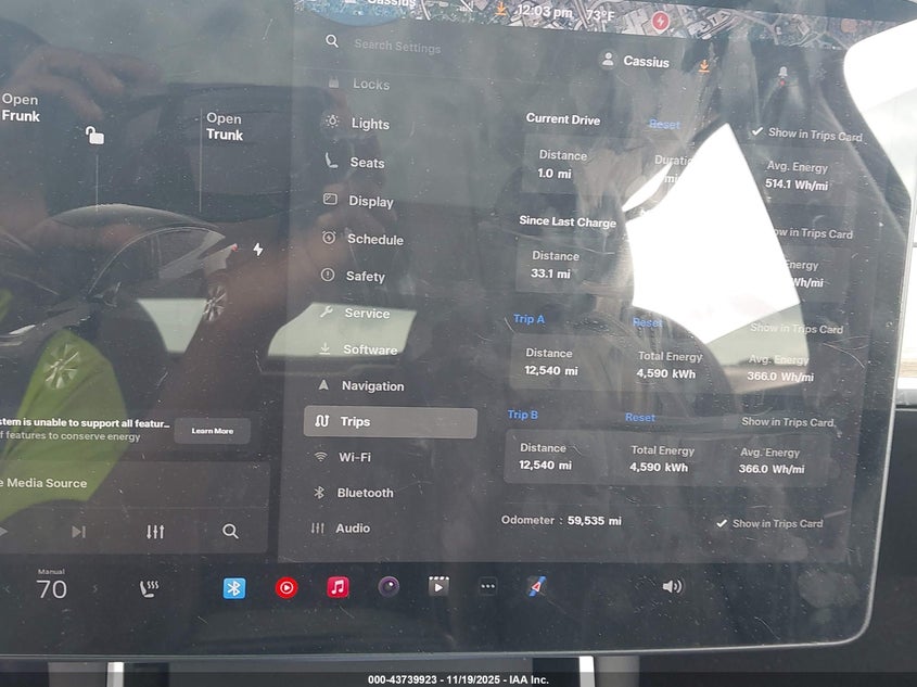 2021 Tesla Model Y Long Range Dual Motor All-Wheel Drive VIN: 5YJYGDEE4MF118554 Lot: 43739923