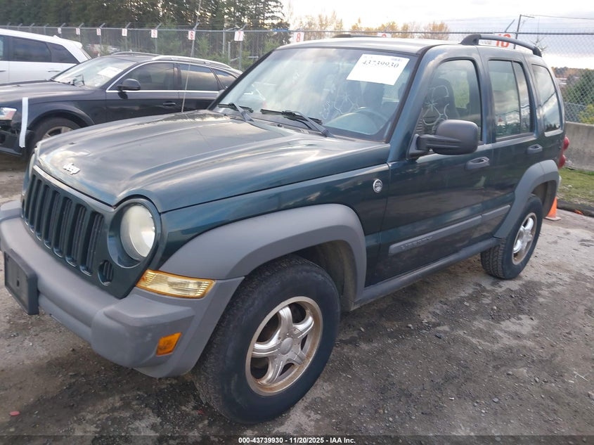 1J4GL48K35W517875 2005 JEEP LIBERTY (NORTH AMERICA) photo no. 2