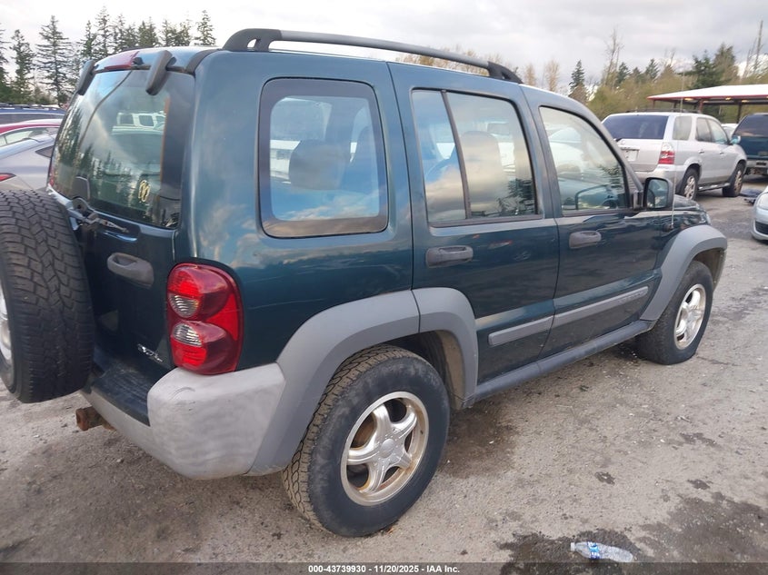1J4GL48K35W517875 2005 JEEP LIBERTY (NORTH AMERICA) photo no. 4