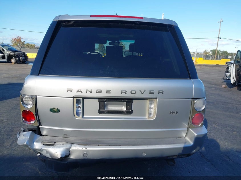 2006 Land Rover Range Rover Hse VIN: SALMF15456A206461 Lot: 43739943