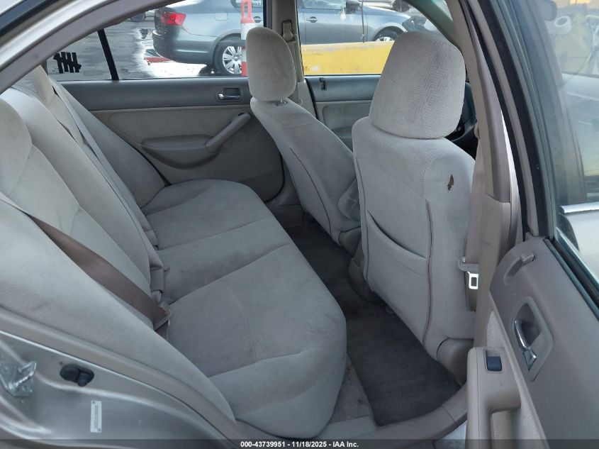 2002 Honda Civic Ex VIN: 2HGES26812H540658 Lot: 43739951