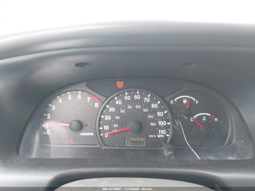 2002 Chevrolet Tracker Hard Top Lt VIN: 2CNBJ634226937283 Lot: 43739957