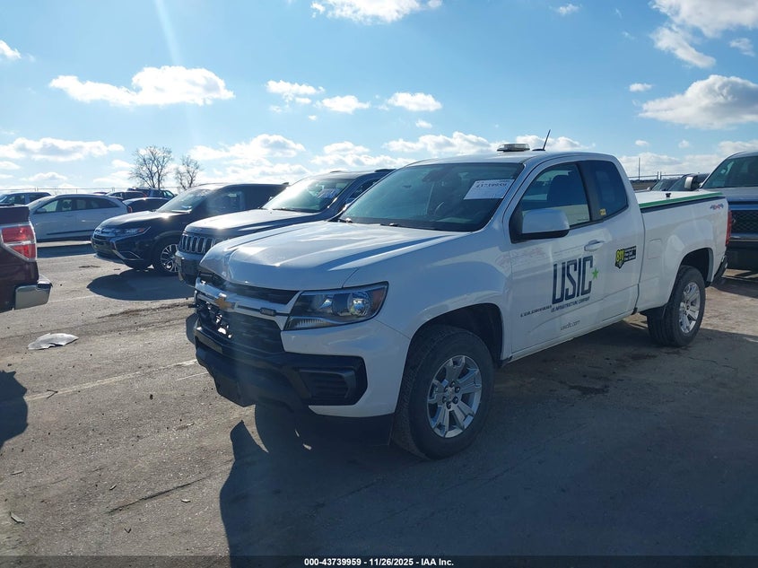 2022 Chevrolet Colorado 4Wd Long Box Lt VIN: 1GCHTCEA0N1249008 Lot: 43739959